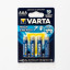 Батарейка VARTA Energy алкалиновая мизинч. LR03-4BL ААА