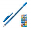 Ручка шариковая BEIFA (Бэйфа) 927, корпус тонированный синий, узел 0,7 мм, линия 0,5 мм, синяя